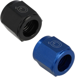 QSP aluminium AN buis moer