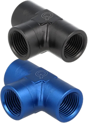 QSP aluminum coupling tee female