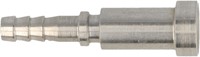 Crimp hose end Concave male SS - D03 - L=32,3mm-3