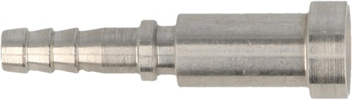 Crimp hose end Concave male SS - D03 - L=32,3mm-3