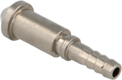 Crimp hose end Convex male SS - D03 - L=34mm