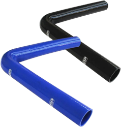 QSP Siliconen slang XL - 90° bocht