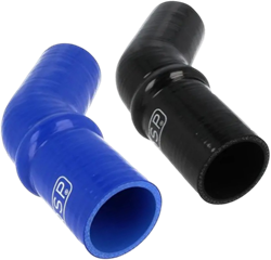 QSP Silicone hump hose - 45° bend