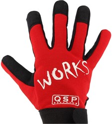 QSP Works work glove - Red