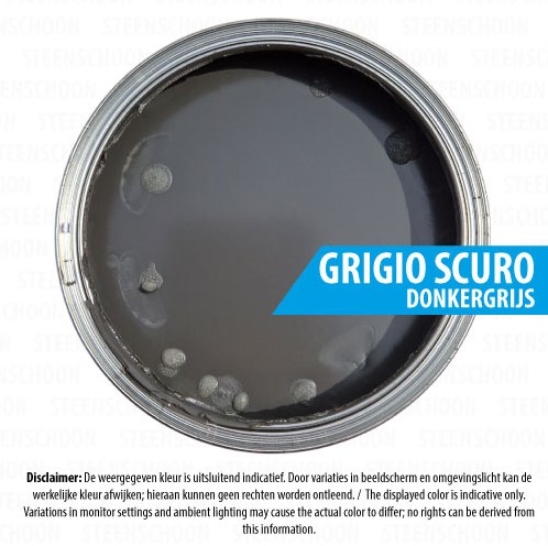 Tenax Solido Grigio Scuro (Dark Gray) - Two-component polyester stone adhesive - 1L-2