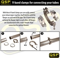 QSP stainless steel flanges male / female 1.5" (38mm)-3
