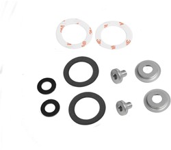 Stilo YA0817 - ST5 Vizier / Zonneklep schroefset - Zilver